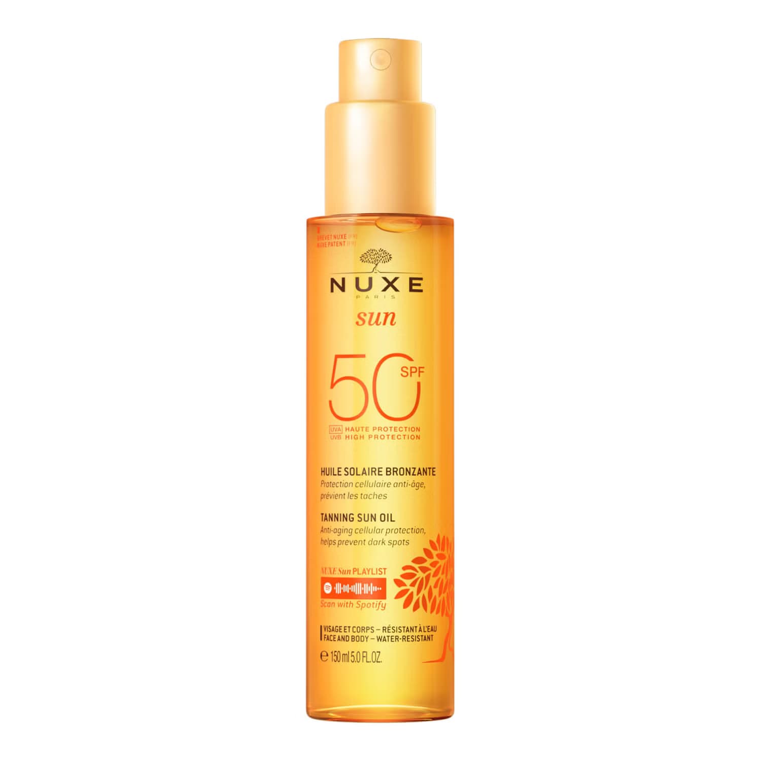 روغن برنزه کننده و ضدآفتاب نوکس سری Sun با SPF50 مناسب صورت و بدن حجم 150 میل — تصویر ۲