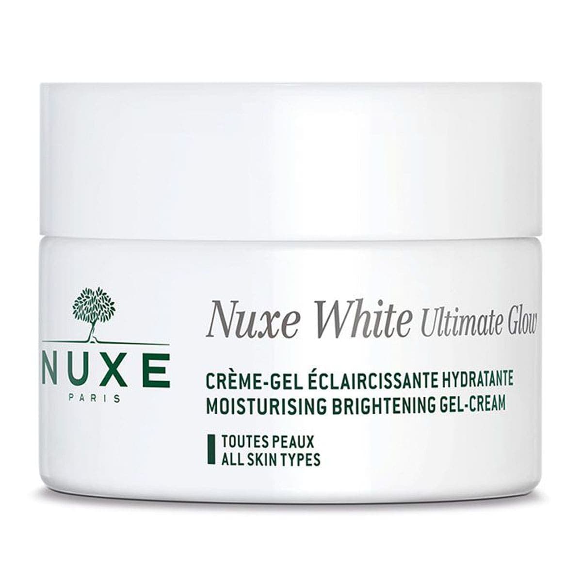 کرم روشن کننده و آبرسان نوکس سری Nuxe White مدل Ultimate Glow مناسب انواع پوست حجم 50 میل — تصویر ۳