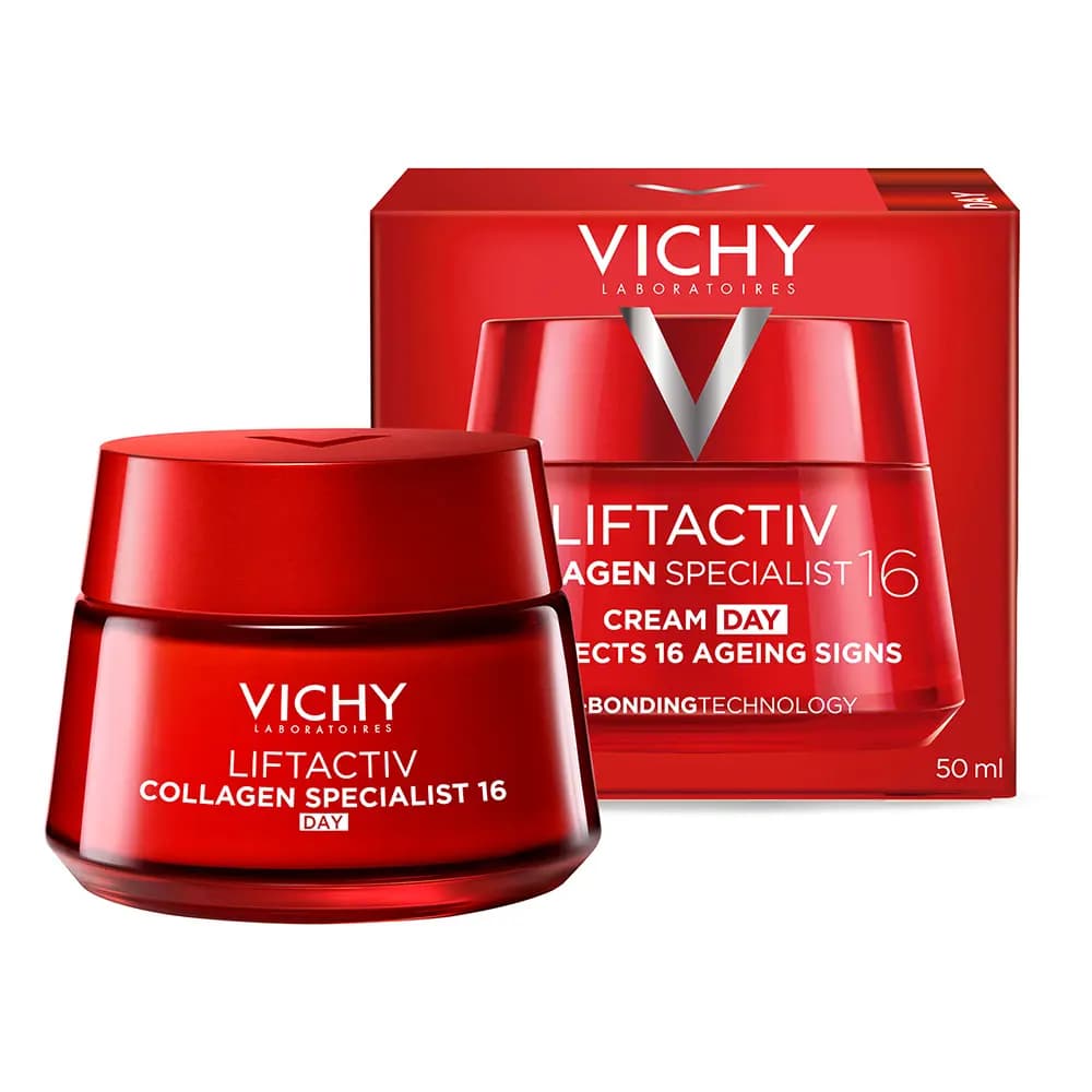 کرم روز ضدچروک قوی ویشی سری LiftActive مدل Collagen Specialist 16 مناسب انواع پوست حجم 50 میل — تصویر ۸