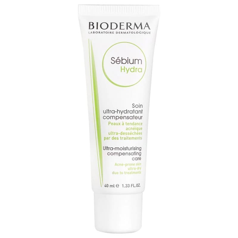 کرم مرطوب کننده پوست چرب بایودرما مدل Sebium Hydra حجم 40 میل