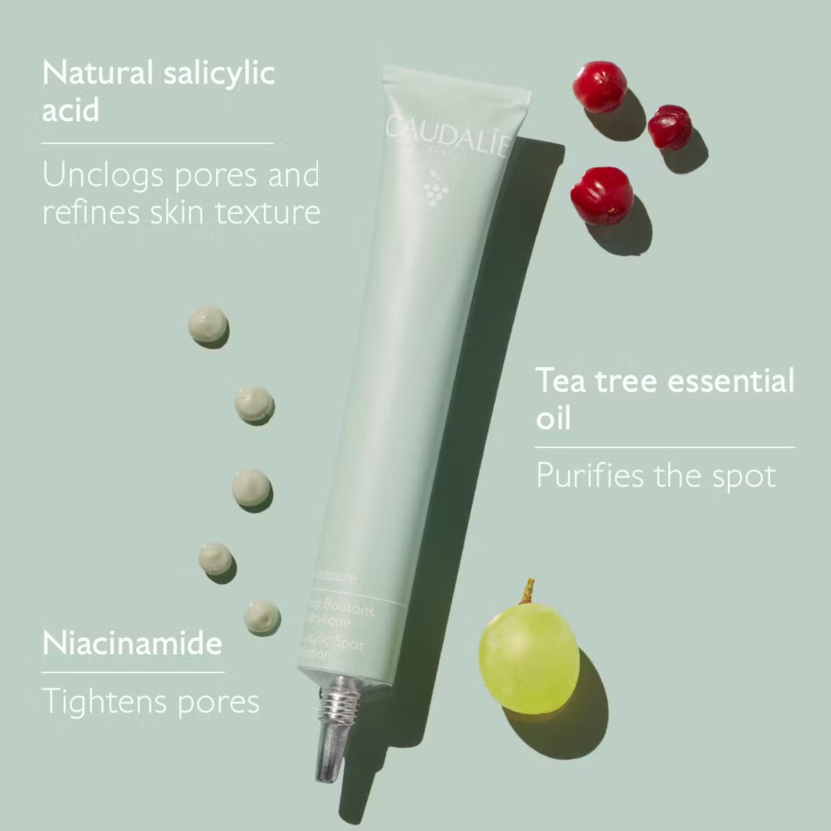 کرم ضدجوش فوری کدلی سری VinoPure مدل Salicylic Spot Solution حجم 15 میل — تصویر ۷
