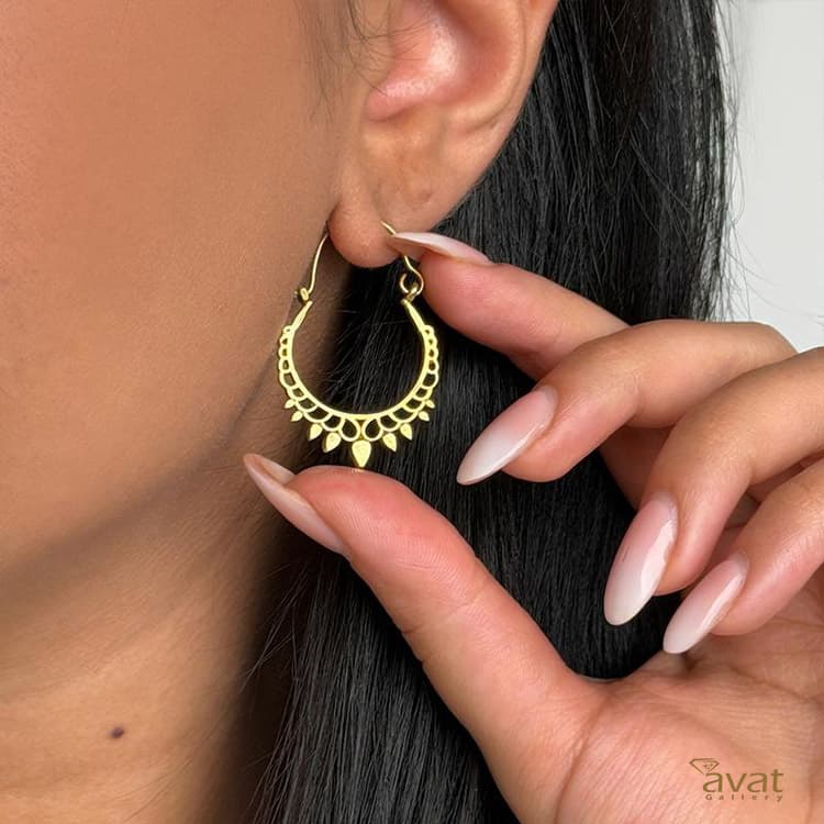 گوشواره کشکولی مدل G62