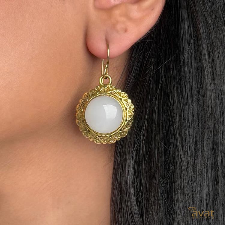 گوشواره برنج و سنگ — تصویر ۴