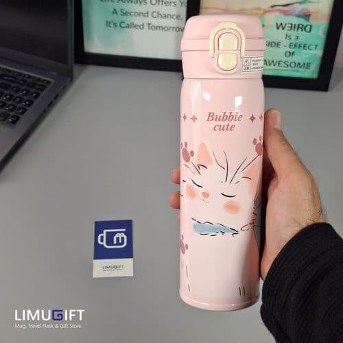 تراول ماگ دوحالته Bubble cute کد 0201