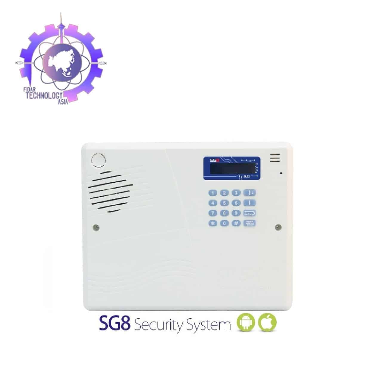 دزدگیر سیم کارتی و خط شهری سایلکس مدل SILEX SG8-S