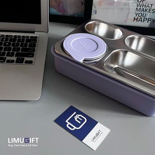 لانچ باکس داخل استیل Delicious کد 0133 — تصویر ۴