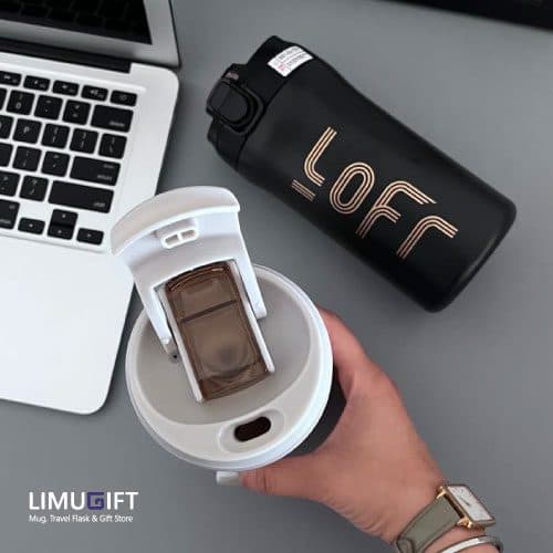 تراول ماگ دوقفله LOFR کد 0098 — تصویر ۳