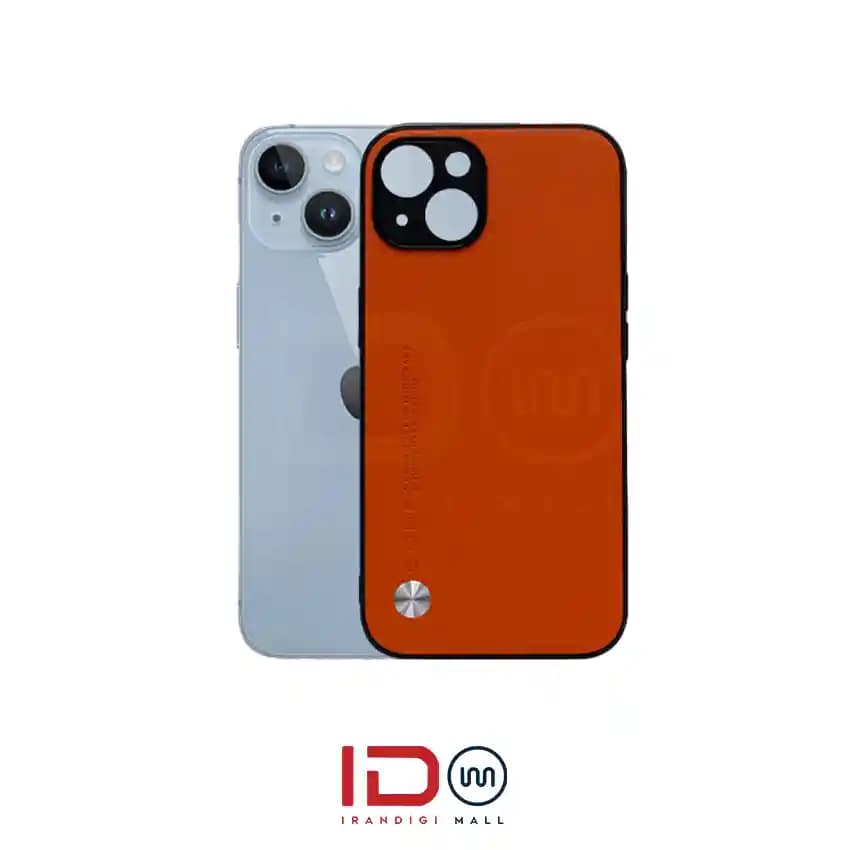 قاب چرمی لاکچری گوشی ایفون مدل IPHONE 14 برند CODE — تصویر ۳