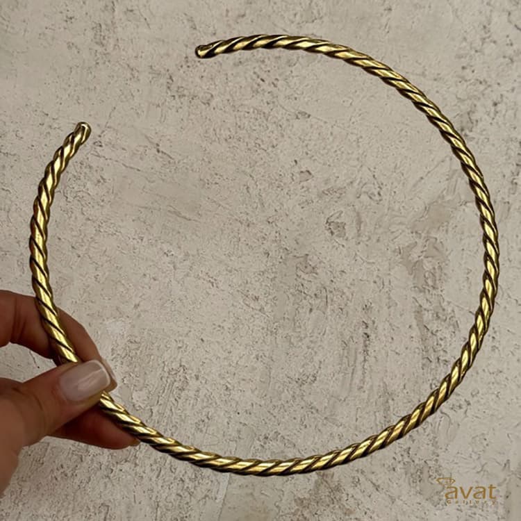 طوق هندی مدل پیچی