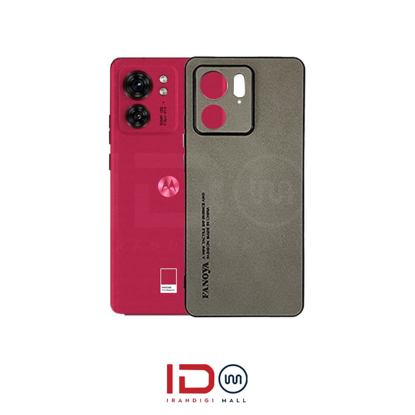 قاب چرمی لاکچری گوشی موتورولا مدل MOTOROLA EDGE 40 برند FANOYA — تصویر ۳