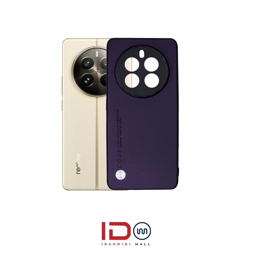 قاب چرمی لاکچری گوشی ریلمی مدل REALME 12 PRO برند CODE