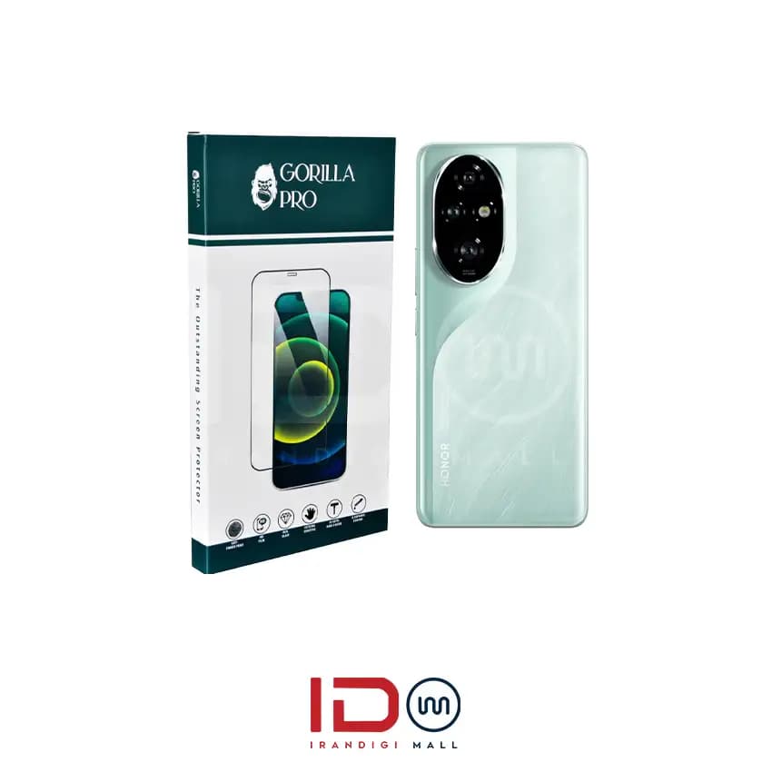 گلس و محافظ هیدروژلی (مات) بدنه گوشی آنر مدل HONOR 200