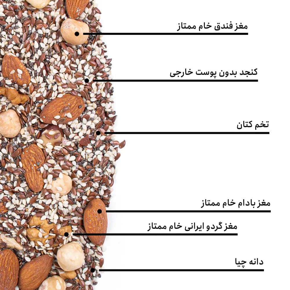 مخلوط آجیل کلسیم — تصویر ۵