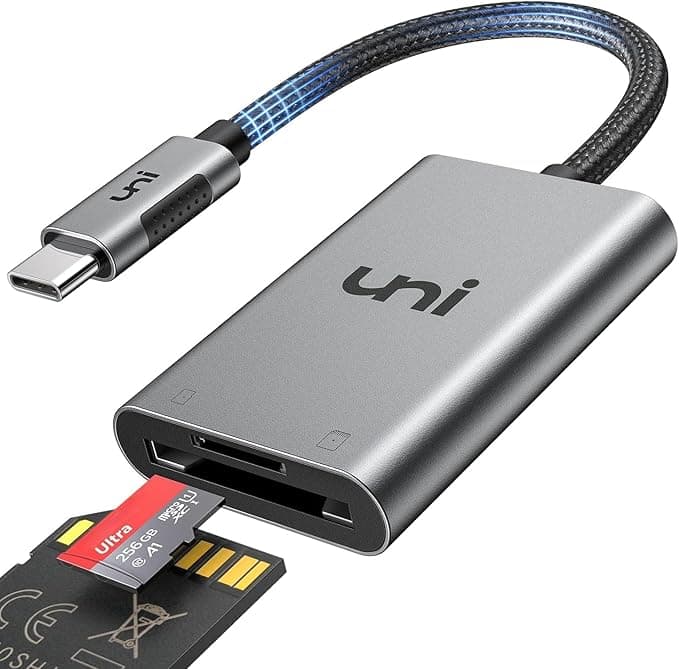 کارتخوان تایپ سی uni USB C SD Card Reader