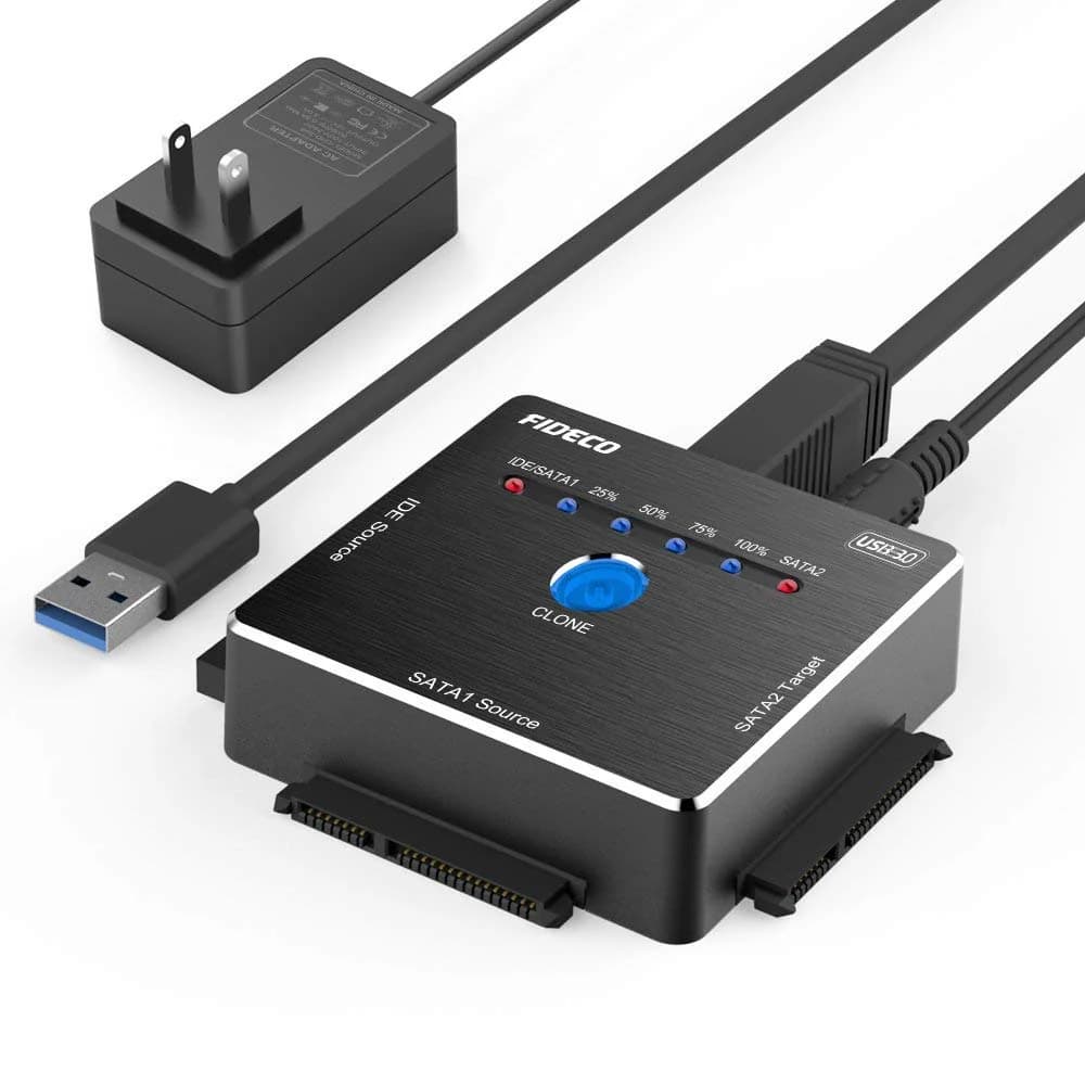 تبدیل IDE/SATA به USB 3.0 فیدیکو مدل Fideco S3G-PL06 — تصویر ۱۰