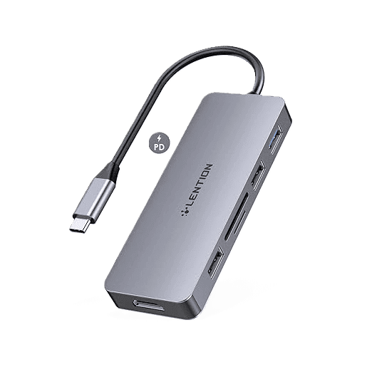هاب 7 پورت لنشن LENTION USB C Hub C17