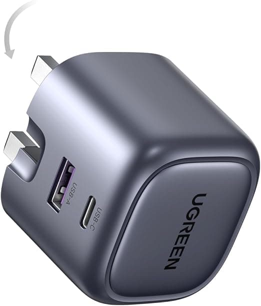 آداپتور 35 وات یوگرین UGREEN Nexode 2 Ports 35W USB C — تصویر ۸