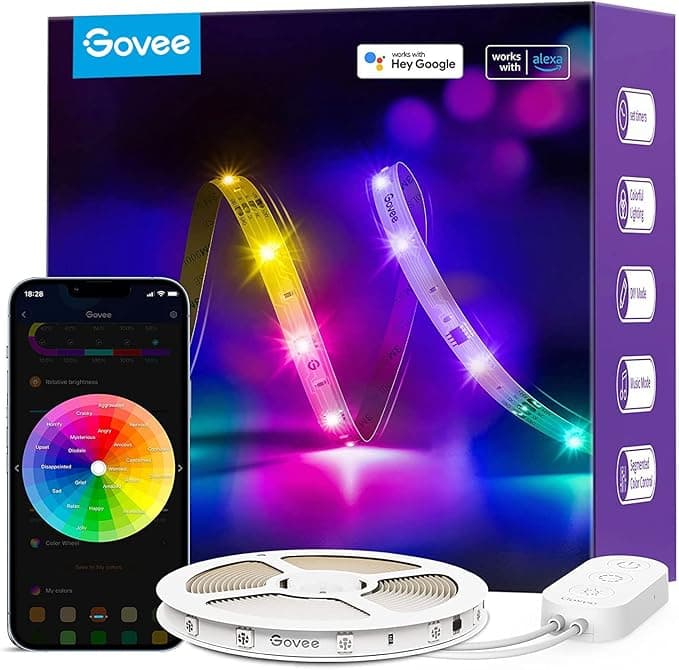 ریسه هوشمند گووی 5 متری Govee RGBIC 5 m LED Strip, Multi-Color H618A
