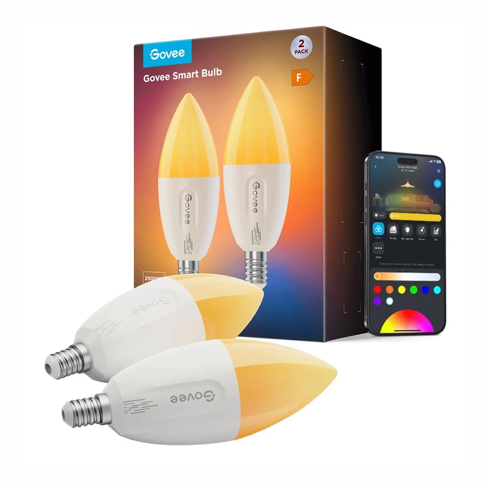 لامپ هوشمند گووی Govee E14 Smart LED Bulb | 2-Pack H600C