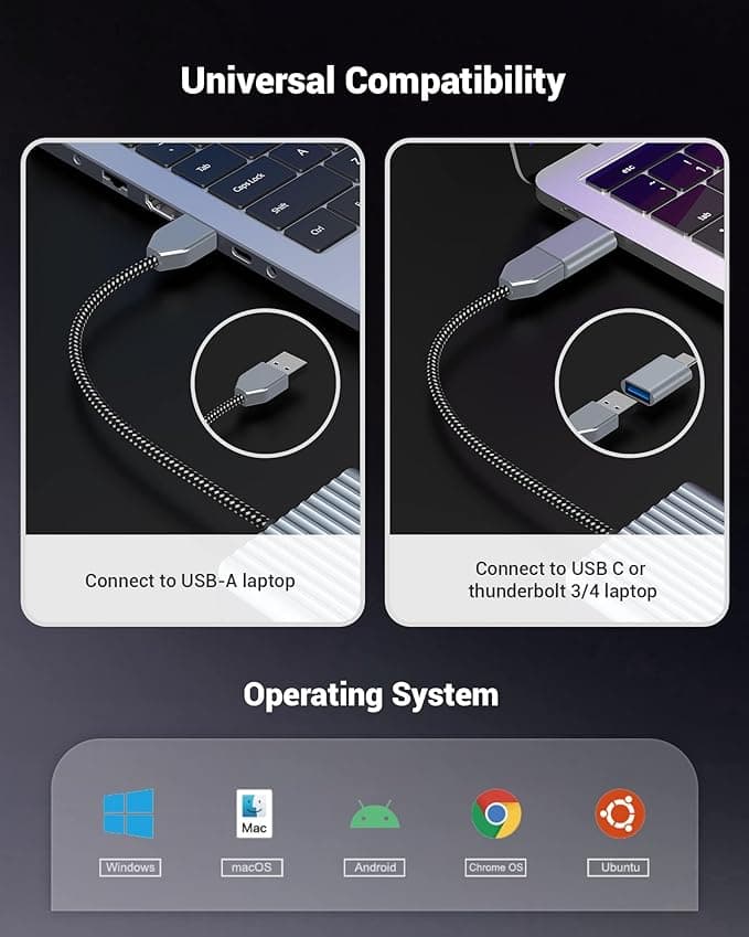هاب 12 پورت فلزی مدل USB C Docking Station 12 in 1 HB035 DUAL HDMI HUB — تصویر ۱۱