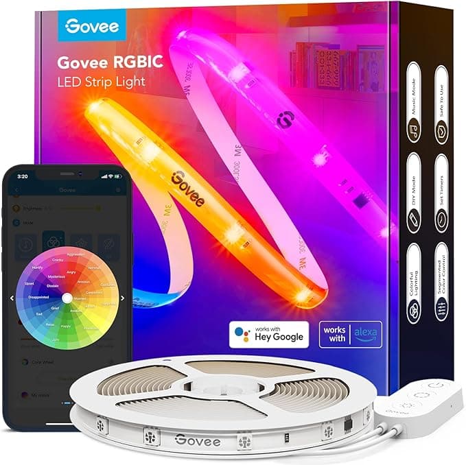 ریسه هوشمند گووی مدل Govee H619c RGBic 10m