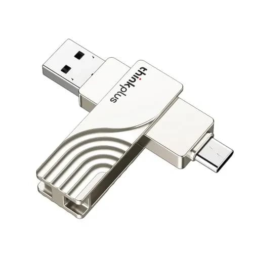 فلش مموری لنوو در دو ظرفیت 128 و 256 مدل Lenovo ThinkPlus TPCU301 2 In 1