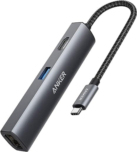 هاب 5 پورت انکر usb-c اورجینال Anker Hub 5-in-1 مدل A8338