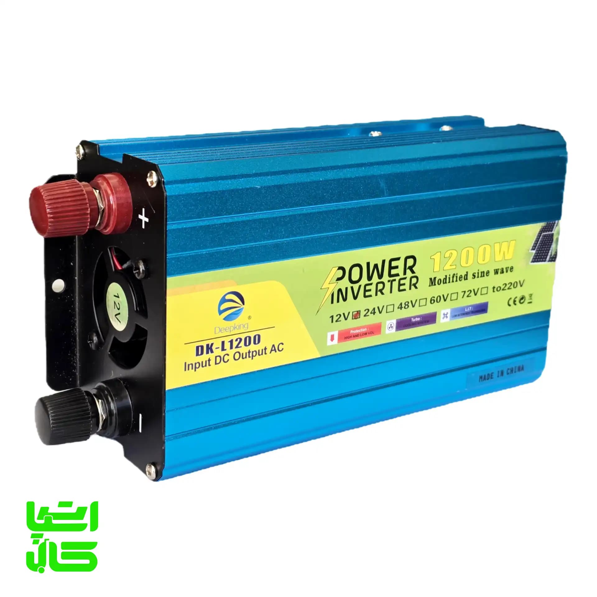 اینورتر خودرو 1200 وات 12V به 220V مدل DEEPKING — تصویر ۱۱