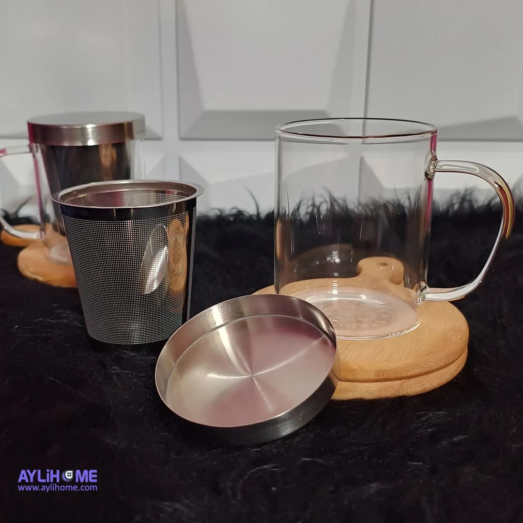 ماگ پیرکس صافی دار — تصویر ۱۱