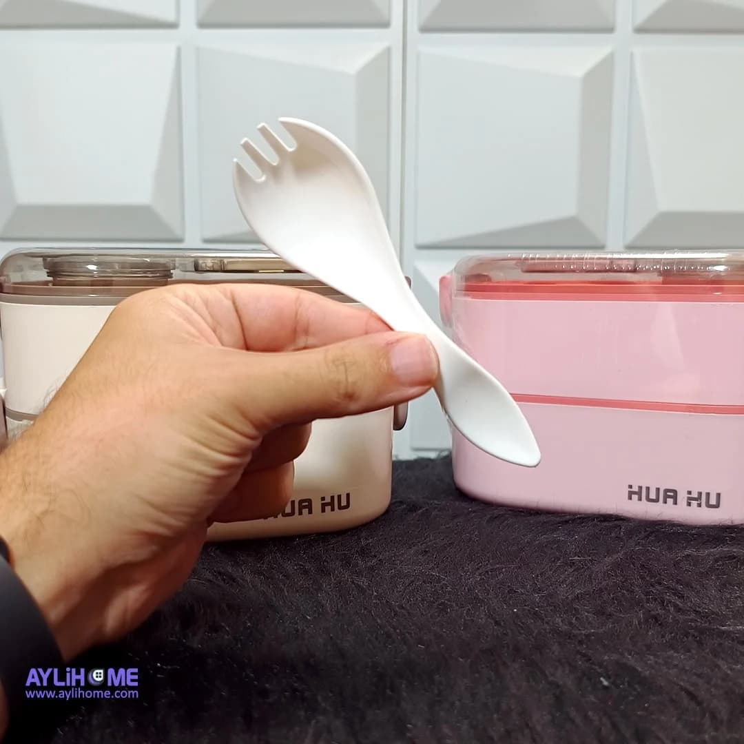 ظرف غذا دو طبقه HUA HU — تصویر ۸