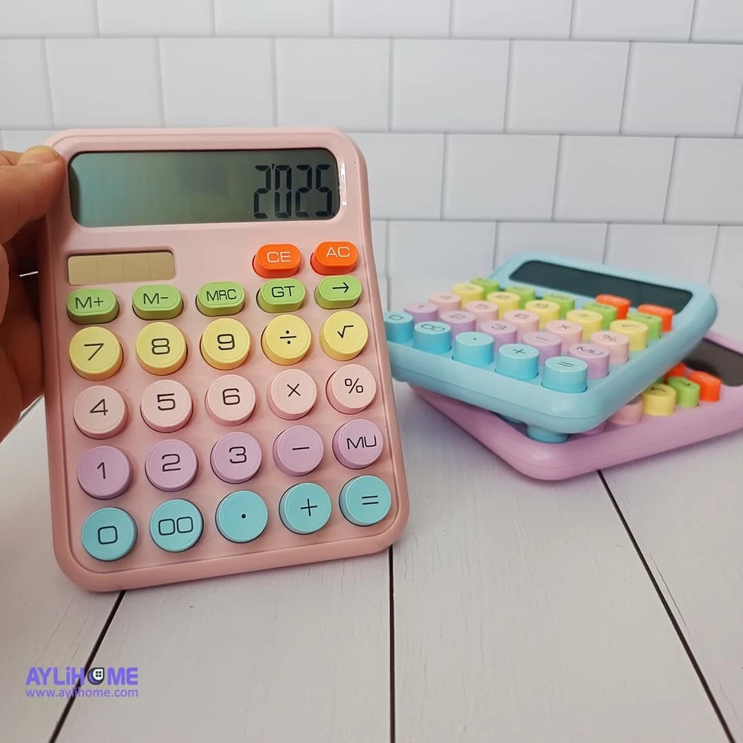 ماشین حساب پینترستی پاستلی — تصویر ۴