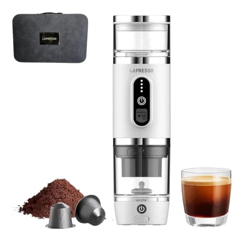 قهوه‌ساز شارژی 4 کاره لپرسو LePresso 4 in 1