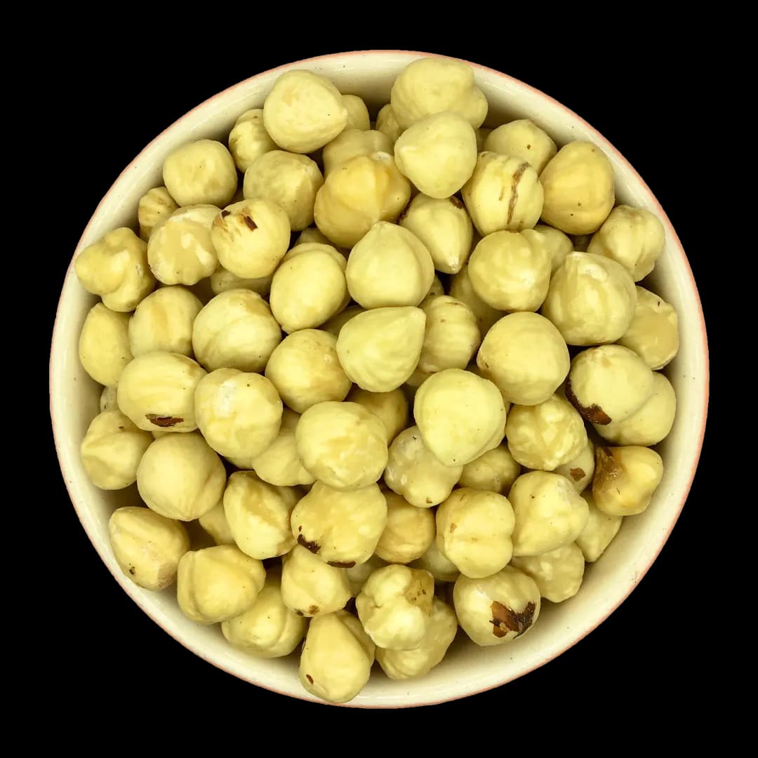 مغز فندق برشته