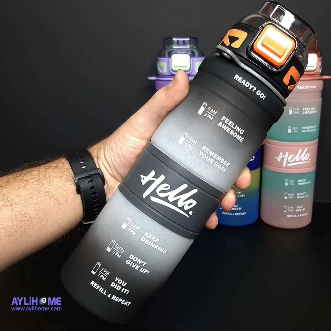 قمقمه یک لیتری HELLO — تصویر ۷