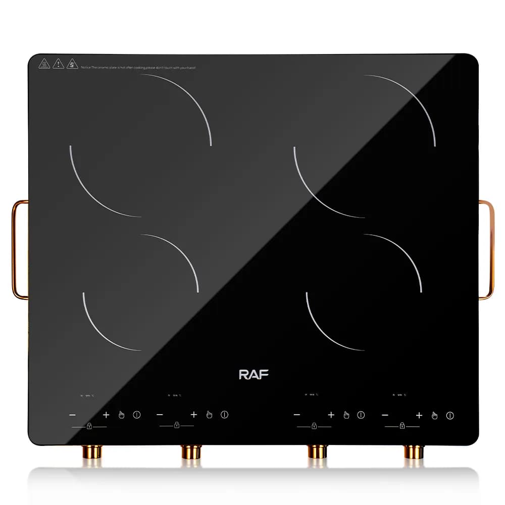 اجاق برقی سرامیکی مادون 4 شعله قرمز RAF مدل R.8064 — تصویر ۸
