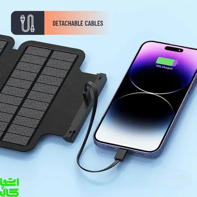 پاوربانک خورشیدی پرودو مدل PB070 — تصویر ۳