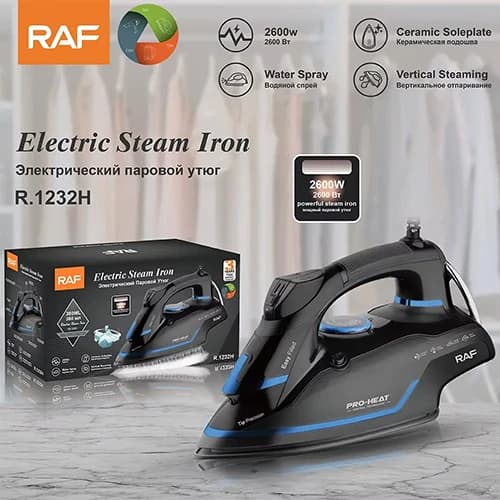 اتو بخار برقی صفحه سرامیکیRAF مدل R.1232