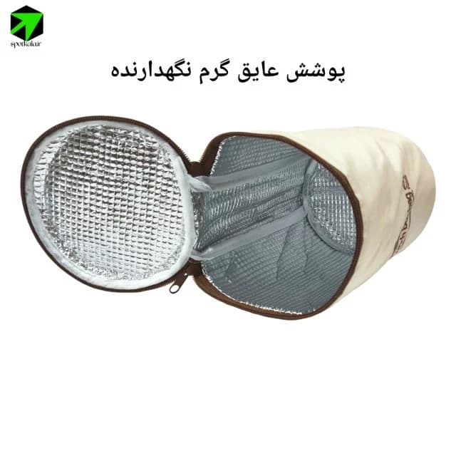 ظرف غذای سه طبقه دایره ای — تصویر ۶