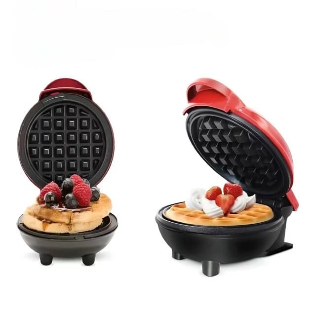 مینی وافل ساز و دونات Mini maker waffle — تصویر ۲