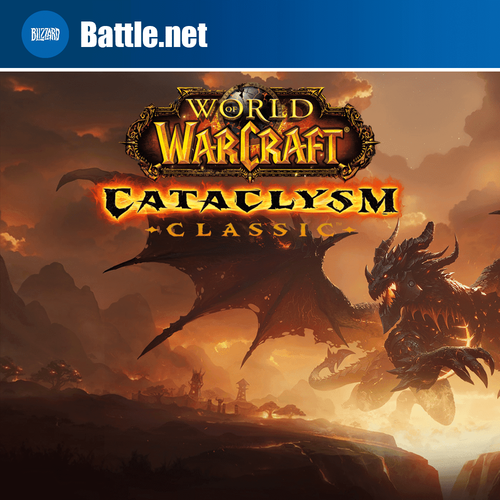 بازی World of Warcraft Cataclysm Classic بتل نت Battle.Net