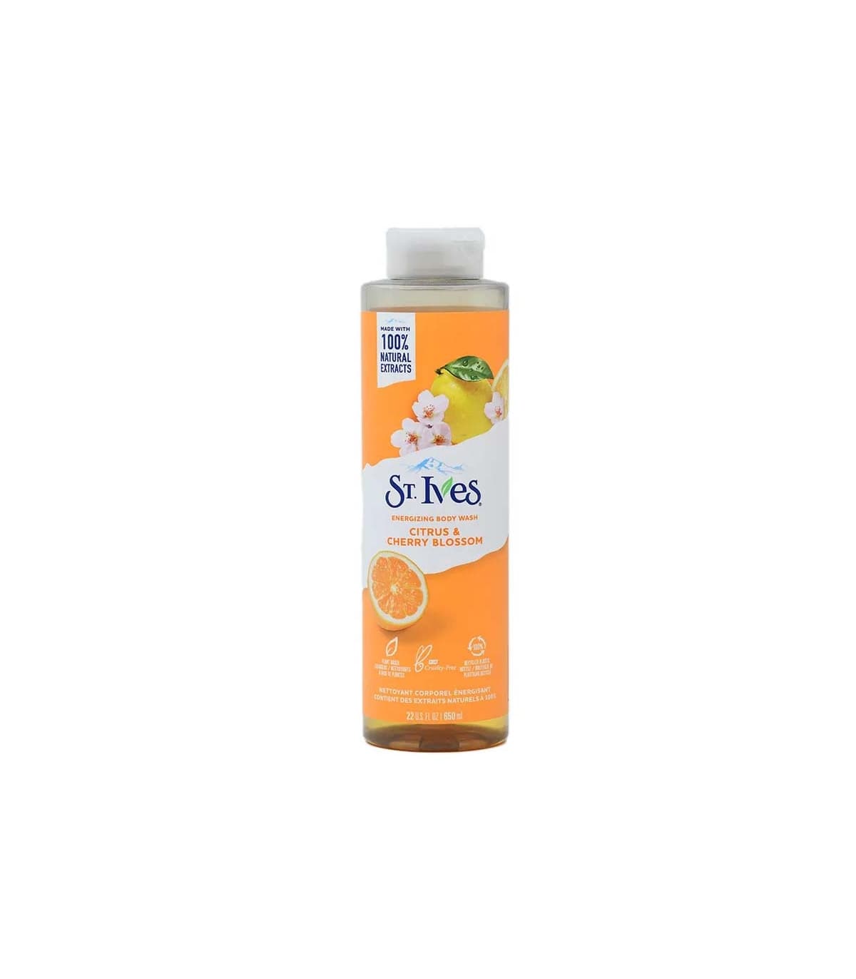 شامپو بدن سنت ایوز مدل مرکبات انرژی بخش و ضد التهاب 650میلیst. ives Energizing Body Wash Citrus & Cherry Blossom