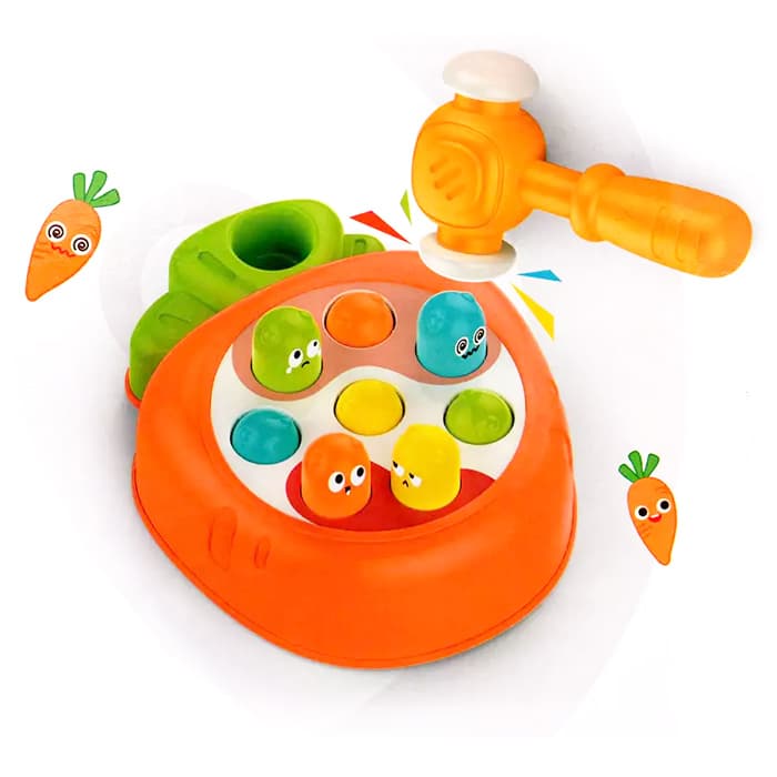 اسباب بازی چکش و هویج (HE8074) هانگر HUANGER — تصویر ۸