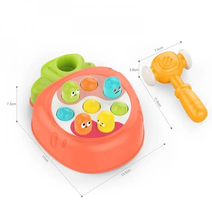 اسباب بازی چکش و هویج (HE8074) هانگر HUANGER — تصویر ۶