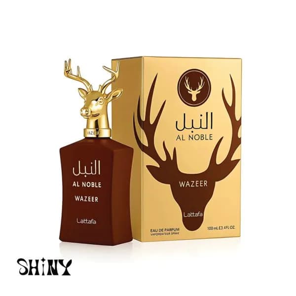 عطر ادکلن نوبل وزیر لطافه Lattafa Noble Wazeer حجم 100 میلی لیتر — تصویر ۵