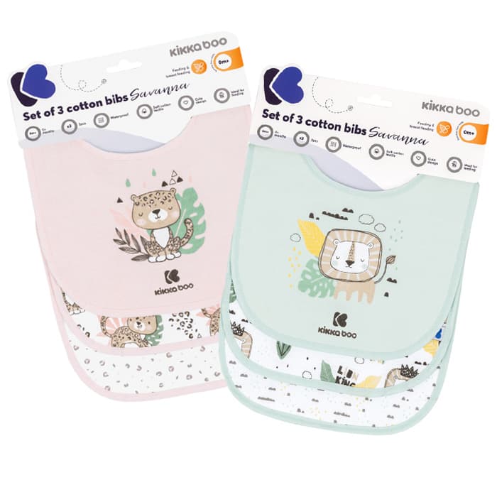 پیشبند سه عددی پارچه ای کیکابو kikkaboo