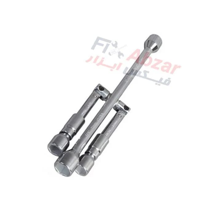 آچار چرخ سواری تاشو چهار سر بیگ رد مدل TRX31201 — تصویر ۲