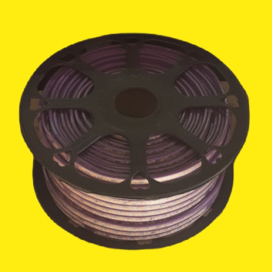 ریسه شلنگی SMD مدل 5730 بنفشه حلقه 100 متری — تصویر ۳