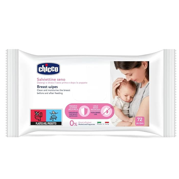 دستمال استریل سینه مادر 72 عددی چیکو CHICCO