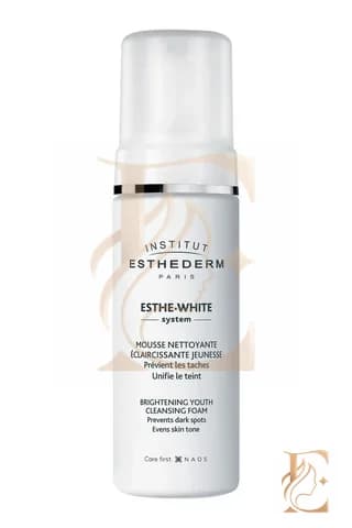 موس پاک کننده و روشن کننده صورت استادرم مدل استی وایت ESTHE . WHITE حجم 150 میلی لیتر — تصویر ۳