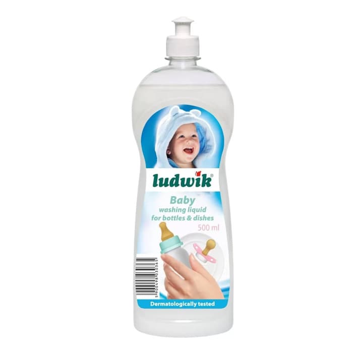 مایع استریل کننده ظروف کودک 500میل لودویک ludwik — تصویر ۲